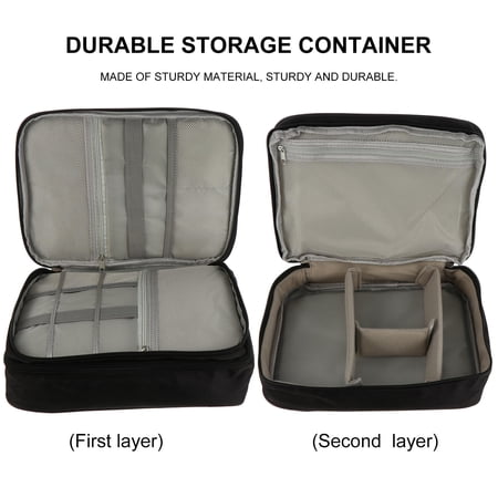 MLINS Pouch Electronics Travel Case Data Wire Organizer Storage Bag