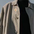 thumbnail image 4 of Broche vintage con perlas barrocas, accesorio de ropa retro para mujer, 4 of 5