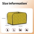 thumbnail image 5 of Fotbe Ducky Cartoon Animal Yellow for Two Slice Toaster Cover, Fingerprint Protector, Super Soft Appliance Cover And Dust Cover,Bread Dust Cover & Fingerprint Protection, 5 of 7