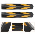 thumbnail image 3 of Protectores de pared (2 unidades): protectores de esquinas de goma de alta visibilidad para estacionamientos y almacenes con características de seguridad reflectantes., 3 of 8