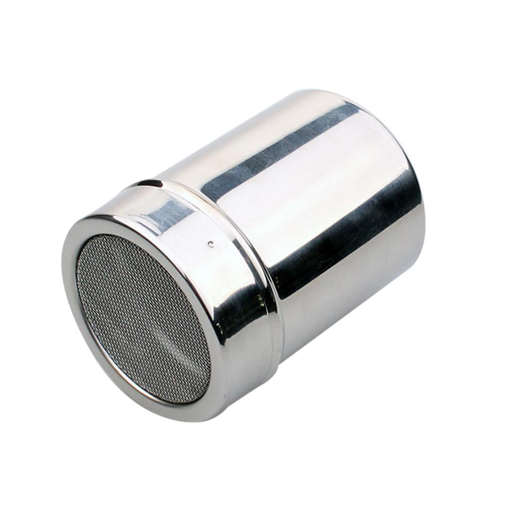 Stainless Baking Powder Sugar Shaker Sprinkler Dredger