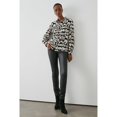 thumbnail image 2 of Principles - Camisa Abstracto para Mujer (Negro, Blanco), 2 of 2