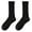 Black, variant on FAZVAOO Womens Crew Socks Silk Thin Socks Black