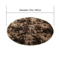 thumbnail image 2 of SAYFUT Soft Fluffy Area Rug for Living Room Bedroom, Diameter 48in/ 63.78in/ 72in Shag Rugs, Fuzzy Shaggy Accent Carpets for Kids Girls Rooms, Modern Apartment Nursery Dorm Indoor Furry Decor, 2 of 7