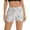 White, variant on High Waist Sequin Glitter Shorts for Women A Line Loose Fit Casual Club Party Night Out Rave Wear
