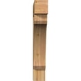 thumbnail image 2 of Ekena Millwork 6"W x 32"D x 38"H Legacy Block Rough Sawn Bracket, Western Red Cedar, 2 of 4