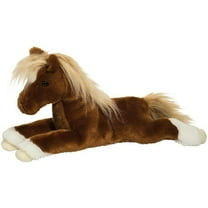 Douglas 2075 Wrangler Chestnut Horse Plush Stuffed Animal, 17", Brown