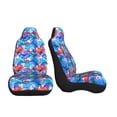 thumbnail image 3 of Sikiie Bright Flowers Car Seat Covers 2PCs Front Car Seat Covers Universal fit for Most Cars SUVs and Trucks-1, 3 of 9