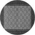 thumbnail image 1 of Ahgly Company Indoor Round Persian Gray Traditional Area Rugs, 8' Round, 1 of 1