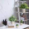 thumbnail image 5 of Set of 4 Fake Plant Indoor, Artificial Potted Eucalyptus Rosemary Mini Succulents Faux Plants in Paper Pulp Pots for Home Decor Living Room Bedroom Desktop Bookshelf Decoration, 5 of 5