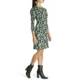 thumbnail image 4 of Heather B Women's Plus Size Puff Sleeve Tee Dress, 4 of 4