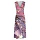 thumbnail image 4 of Vestido Corto de Verano de Moda sin Mangas con Cuello en V Impreso Vestido Casual Grande Del Doblado para Diario, 4 of 5
