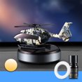 thumbnail image 4 of Solar Powered Car Air Helicopter Aromatherapy Diffuser with Rotating Propeller for Automotive Interior Decoration and, 4 of 4