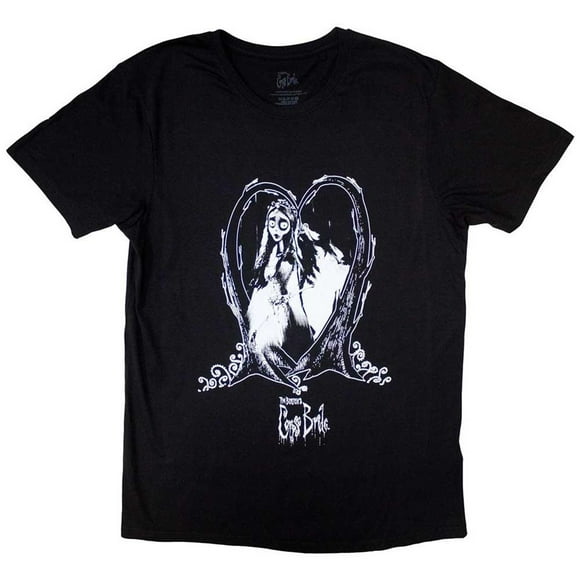Corpse Bride Adult Heart T-Shirt