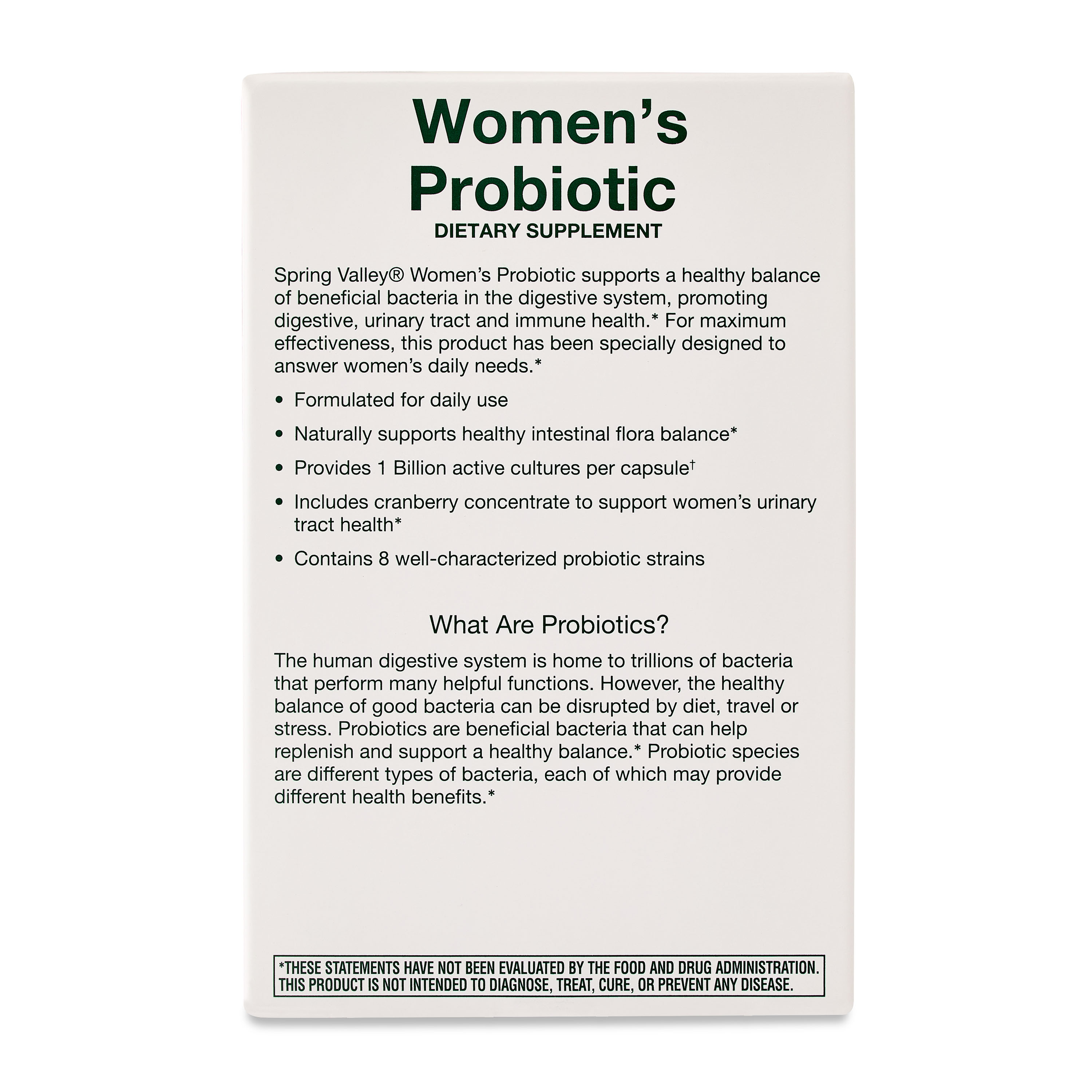 Spring Valley Women's Probiotic, 30 Count photo 8