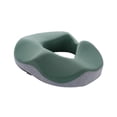 thumbnail image 4 of Cojín de asiento ergonómico Yinane de espuma viscoelástica gris claro 42 x 37,5 x 9,5 cm, 4 of 8