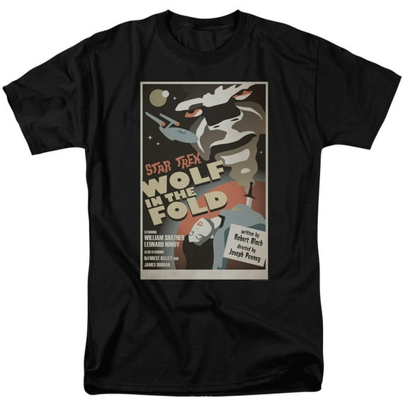 Star Trek Tos Episode 43 Adult 18/1 T-Shirt Black