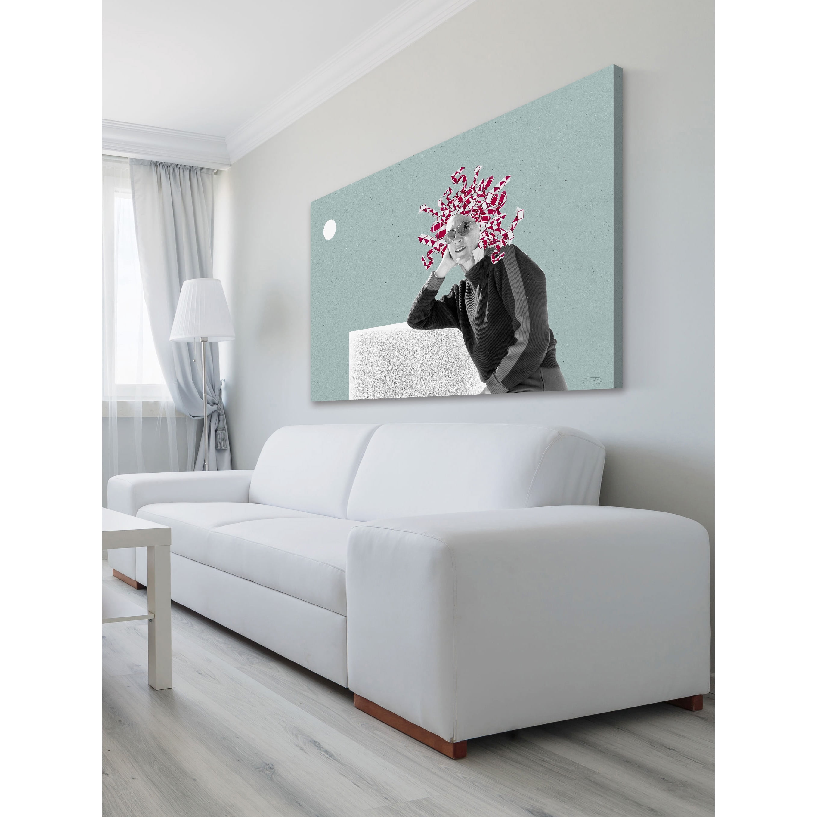 Marmont Hill "Medusa I" by Bengoa Vazquez Painting Print on Wrapped Canvas