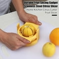 thumbnail image 2 of Professional Fruit Slicer Lemon Cutter Stainless Steel Sharp Blades Oranges Pear Corer Tool for Home Commercial Use, 2 of 7