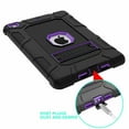 thumbnail image 5 of iPad 2 Case, iPad 3 Case, iPad 4 Case, Dteck Shockproof Stand Kids Case Protective Cover, Black / Purple, 5 of 6