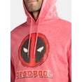 thumbnail image 4 of Deadpool Men's and Big Men's Swords Graphic Hoodie with Long Sleeves, Sizes XS-3XL, 4 of 5
