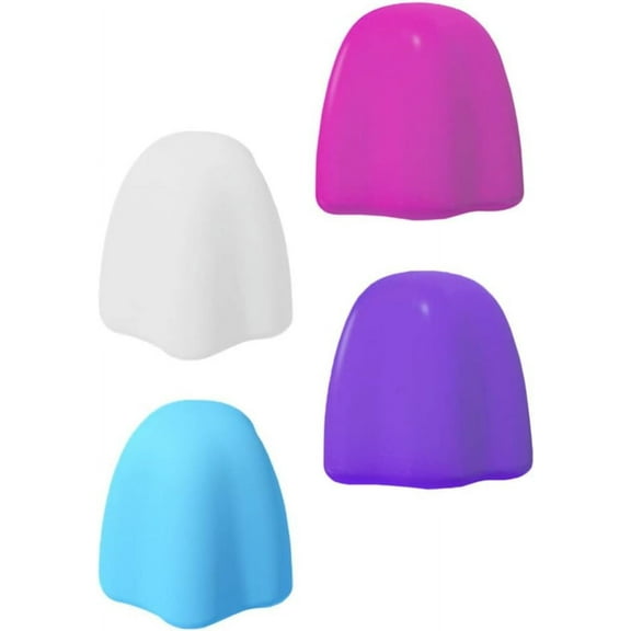 Self Closing Toothpaste Cap Toothpaste Cap, Silicone Toothpaste Covers, Flower Designed Toothpaste Caps, Toothpaste Squeezers for Adult and Kids 4pcs Toothpaste Caps