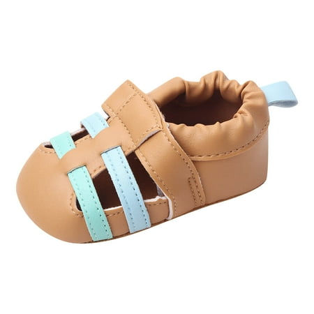 

Little Boys Girls Comfortable Shoes Summer Children Shoes And Floor Sports Shoes Lightweight Hollow Breathable And Comfortable Slip On