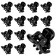 thumbnail image 1 of Pinzas para el pelo, miniaccesorios para cabello fino de mujeres y niñas, pinzas de fijación fuerte (paquete de 12 de 15 mm, negras), 1 of 5