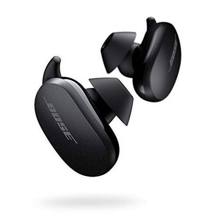Bose - QuietComfort Earbuds True Wireless Noise Cancelling In-Ear Earbuds - Triple Black