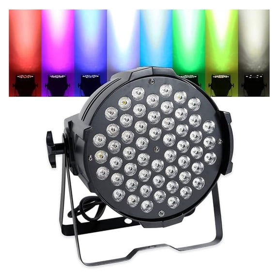 180W 56 LED Par 64 Blinder Light RGBW DJ Stage Lights DMX512 Stage Washer for Wedding Party Disco Stage Lighting