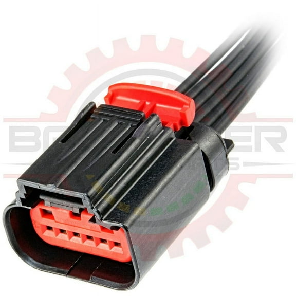 Ballenger Motorsports - 6 Way with keyway for DBW Throttle Body Connector Plug Pigtail Replacement for Ford/Mazda