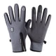 thumbnail image 1 of Guantes de ciclismo unisex para correr, pantalla táctil, antideslizantes, térmicos y deportivos. XL Gris K146, 1 of 9