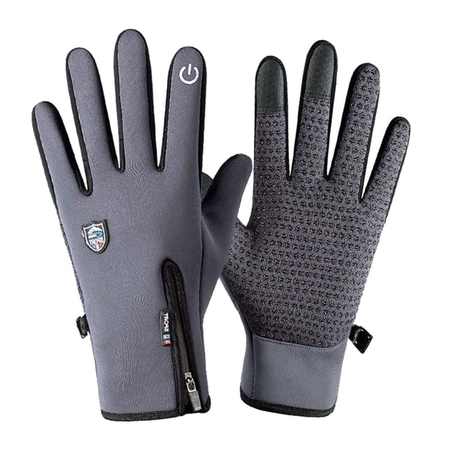 Vélo Chaud Résistant au Vent Résistant à l'Eau pour le Ski de Conduite, XL Gris K146, L XL