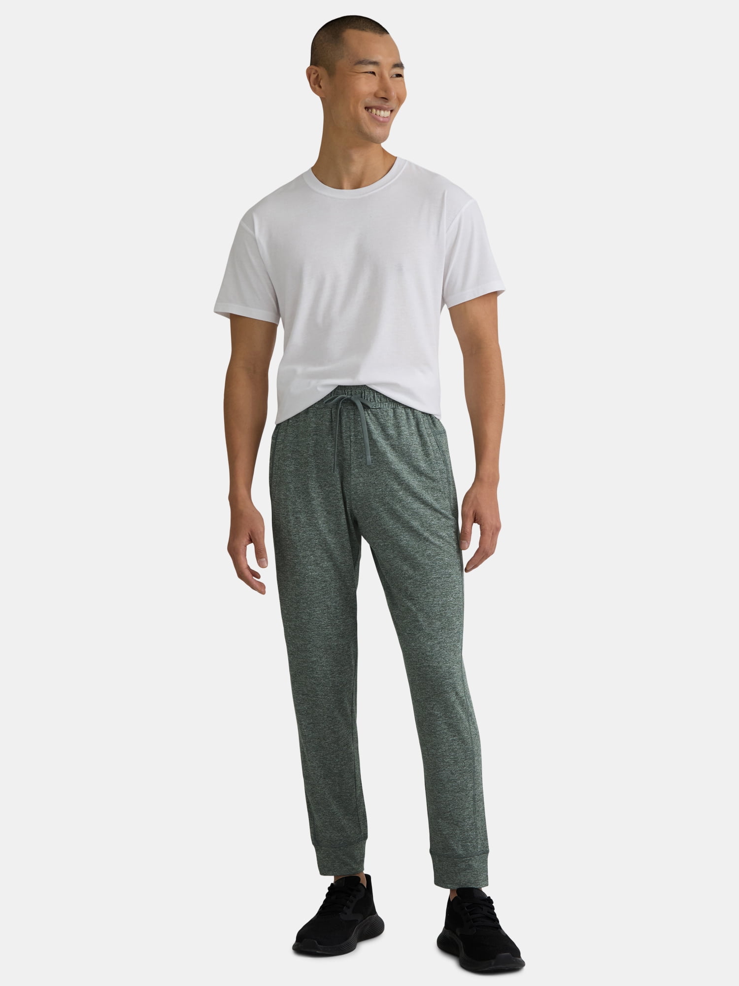 Athletic Works Men's and Big Men's ButterCore Jogger Pants, Sizes XS-5XL