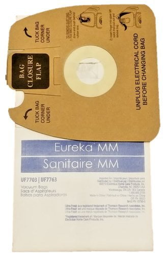 20Pcs Filtration Vacuum Bags for Eureka MM Mighty Mite 3670 and 3680 Canister 