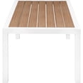 thumbnail image 4 of Meridian Furniture Nizuc Table Basse de Patio Extérieur en Bois Brun, 4 of 7