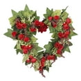 thumbnail image 2 of Avtoify Valentine's Day Wreath Valentine's Day Red Rose Home Decoration Wreath Spring Wedding Wedding Shooting Props Wreath, 2 of 6