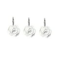 thumbnail image 5 of OUNONA 12Pcs White Pothook Set with Resin Rose Design for Bathroom and Bedroom Curtains, 5 of 8