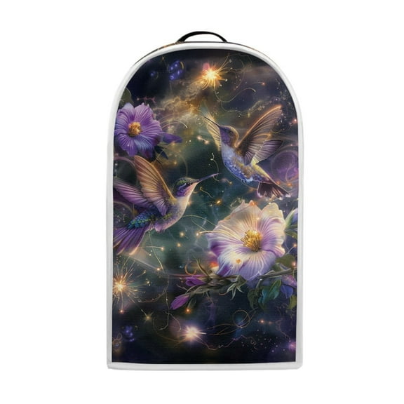 Yuyamidu Hummingbird Blender Dust Cover with Handle Purple Flower Food Processor Cover Anti Splash Kitchen Appliance Covers Stand Mixer or Coffee Maker Appliance Cover