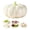 White, variant on Big Pumpkin Serving Bowl with Lid,Double Layer Pumpkin Snack Holder