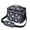 Sun and Moon, variant on Skull and Bow Gothic Pattern Insulated Lunch Box for Women Men, Medium Leakproof Cooler Bag with Adjustable Strap, 10"x6.7"x8"