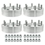 Hex Autoparts 4PCS 2" Wheel Spacers Adapters 5x5.5 To 6x5.5 CB108mm Studs 1/2"-20 Fits For Ram 1500