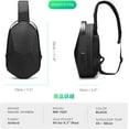 thumbnail image 3 of Mark Ryden Anti-Theft Sling Bag Black Waterproof Crossbody Travel Shoulder, 3 of 8