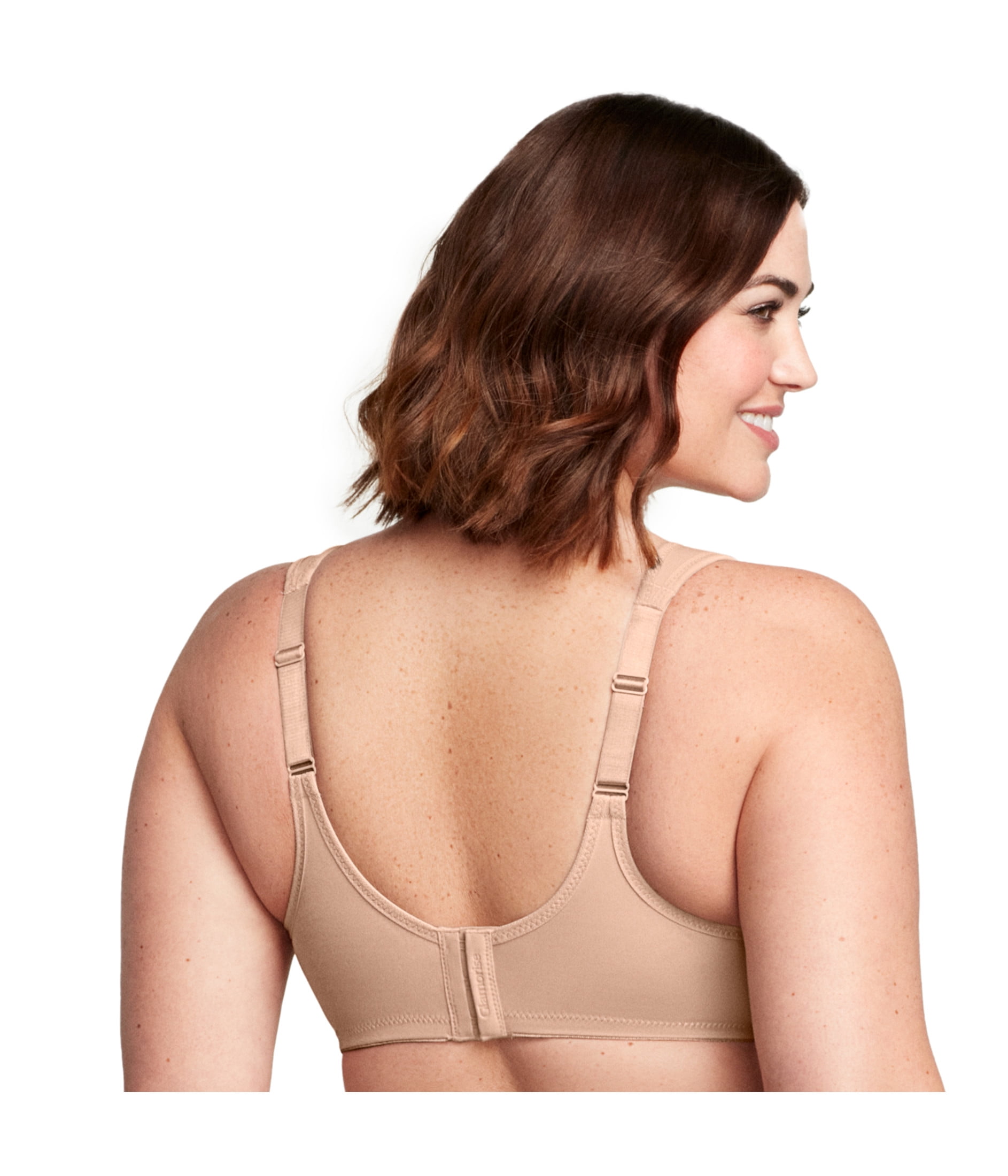 Glamorise Low Cut WonderWire Lace Underwire Bra 1240 (Women's & Women's Plus)