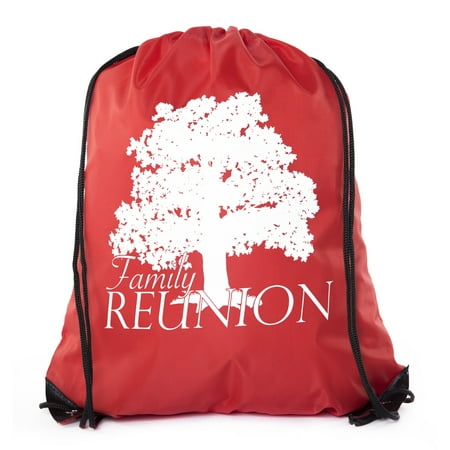 family reunion gift bags for family reunion favors drawstring bags
