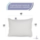thumbnail image 4 of Paquete de dos Almohadas: Makura y Súper Suave – Individuales Color Blanco Memory Foam Two Pack Mixto, 4 of 9