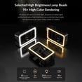 thumbnail image 3 of APEXEL Photography light,Fill Cold Clip – Led Mount 1/4in 17mm + Clip 17mm - L Screw Lens 1/4in Screw Led Fill + 37mm Lens Adapter Clip With 17mm Cold Mount Universal Clip 1/4in Compatible Fill, 3 of 6