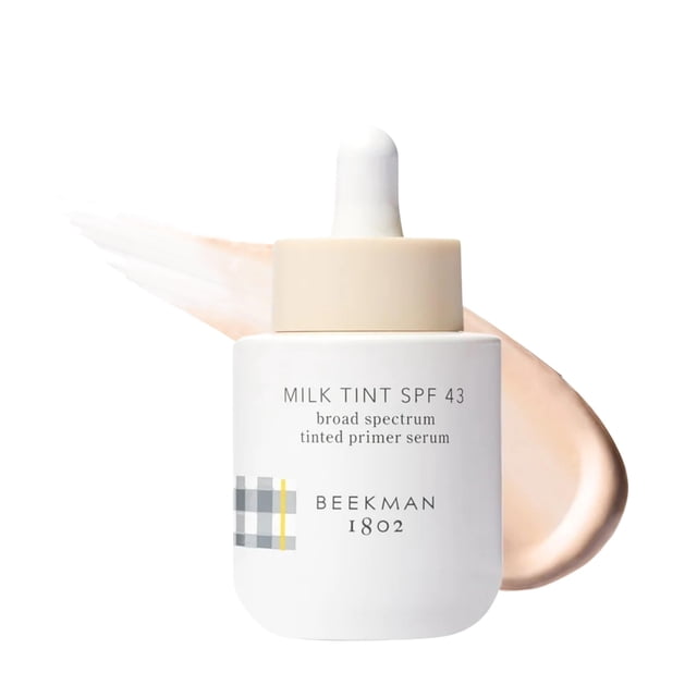 Primer facial Beekman 1802, tinte de leche con SPF 43 Fair, 30 ml