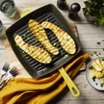 thumbnail image 2 of Staub Cast Iron 12-inch Square Grill Pan - Citron, 2 of 4