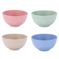 thumbnail image 1 of 4Pcs Bowl Convenient Unbreakable Cereal Bowls Easy to Clean Stackable Rice Bowls for Household Kitchen Mix Color One Size, 1 of 13